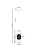 Миниатюра фото подвесной светодиодный светильник maytoni drop mod273pl-l16ch3k | 220svet.ru